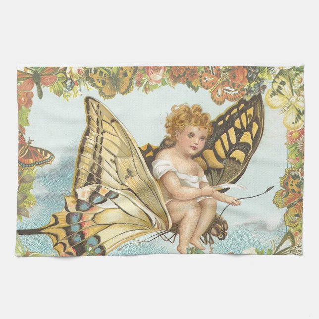 Fluga Kökshandduk (Horisontell)