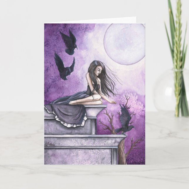 "Fluga med mig" hälsningkort Kort (Framsida)