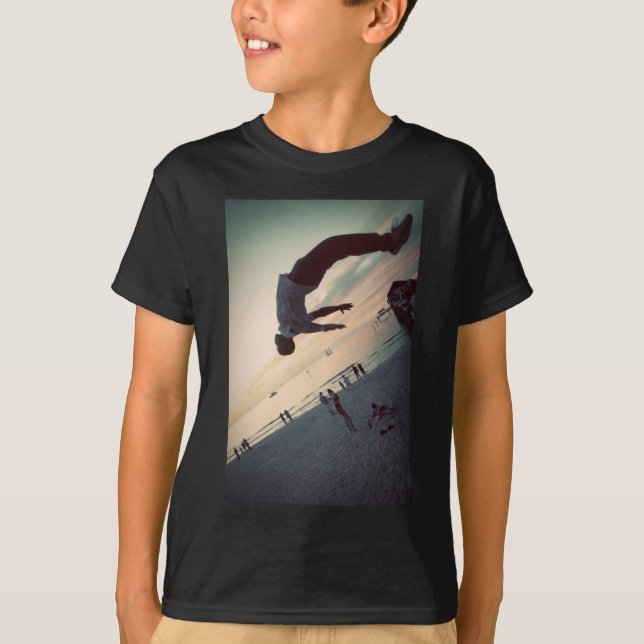 Fluga med Parkour T-shirt (Framsida)