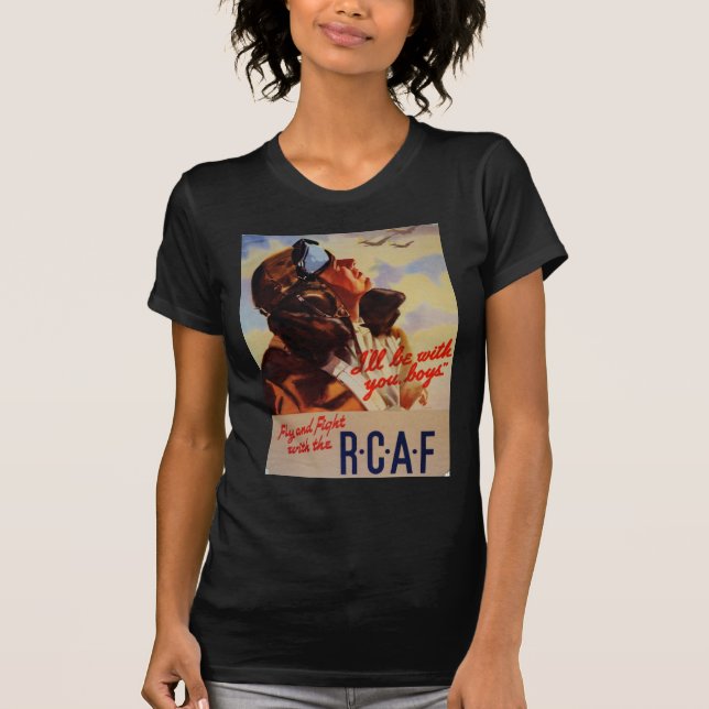 Fluga och slagsmål med RCAFEN Tee Shirt (Framsida)