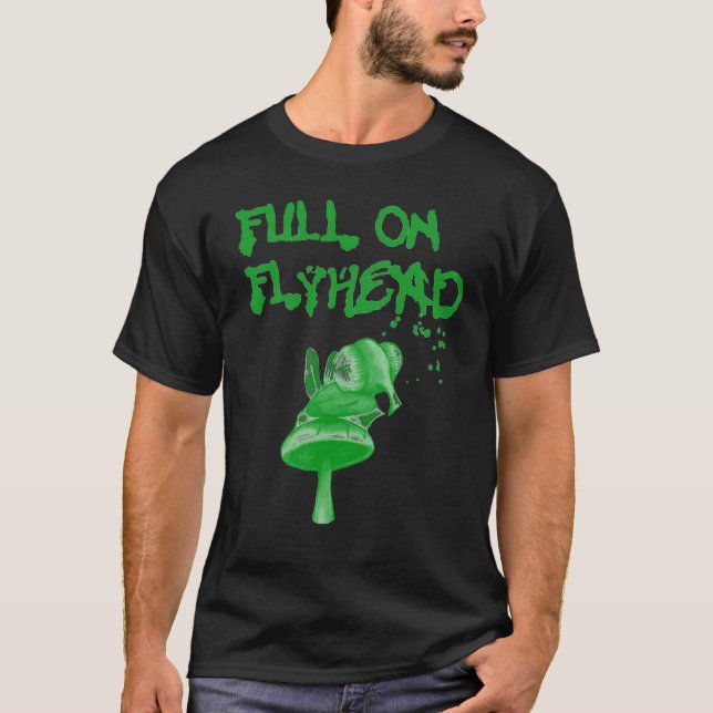 Fluga på giftsvamp tee shirt (Framsida)
