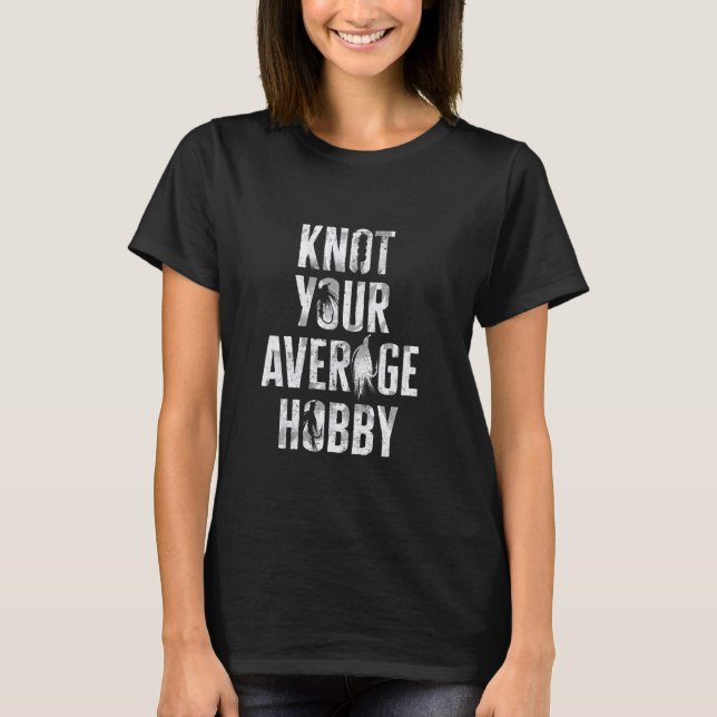 Flugbindning Flugnätning Flugbindare Flugbindning  T Shirt (Framsida)