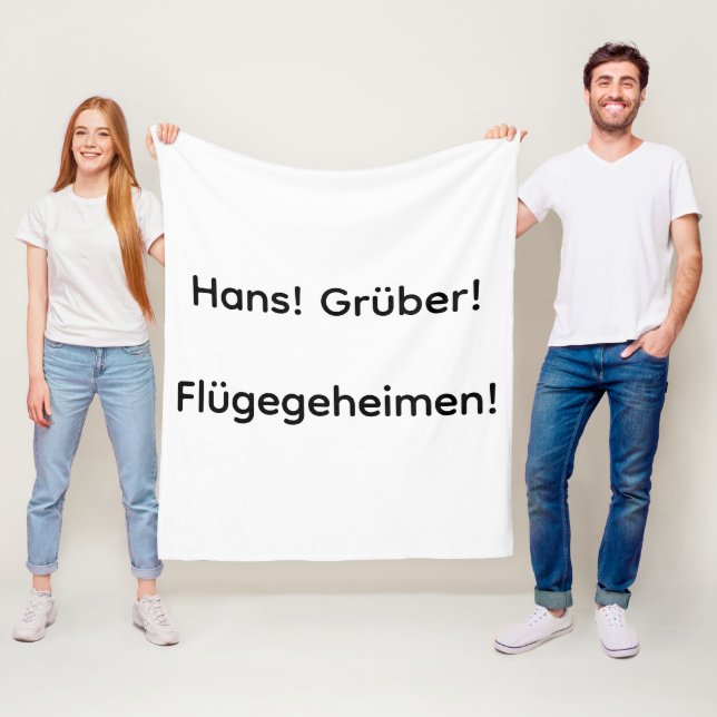 Flügegeheimen Fleece Blanket (På plats)