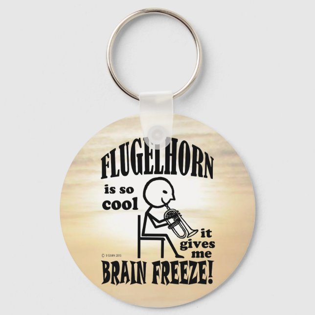 Flugelhorn, Brain Freeze Nyckelring (Framsida)
