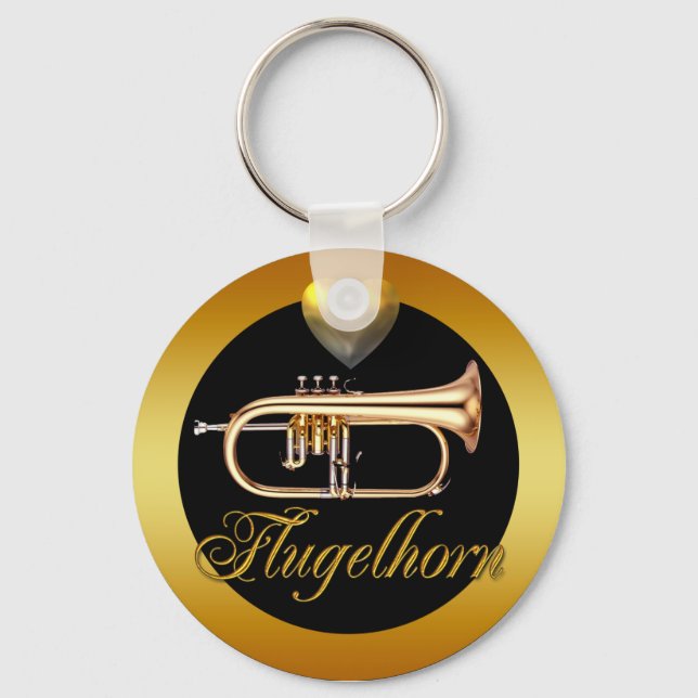 FLUGELHORN NYCKELRING (Framsida)