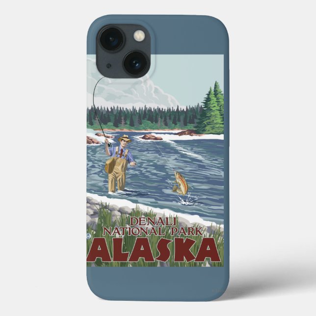 Flugfiskare - Denali National Park, Alaska (Baksida)