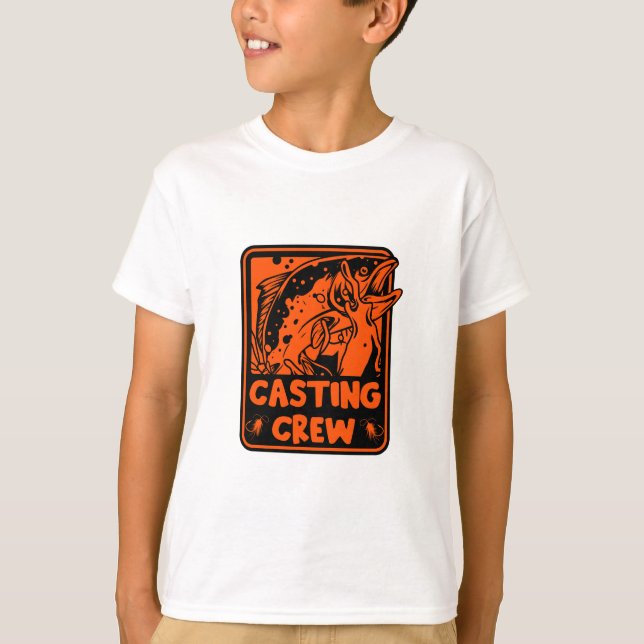 Flugfiske Alaska T Shirt (Framsida)