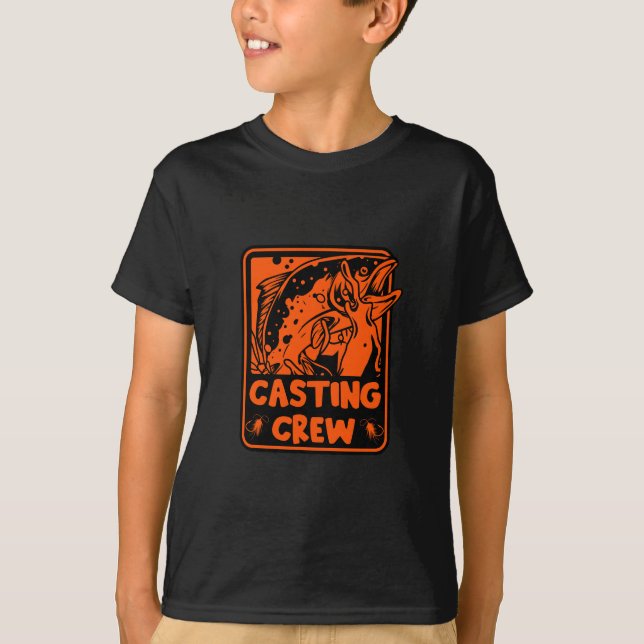 Flugfiske Alaska T Shirt (Framsida)