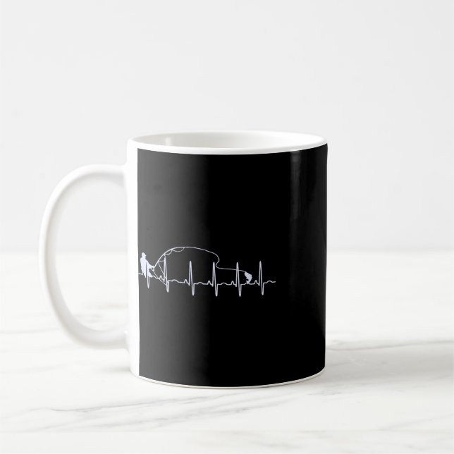 Flugfiske Hjärtbeat Fisk Forell Fiske  Kaffemugg (Vänster)
