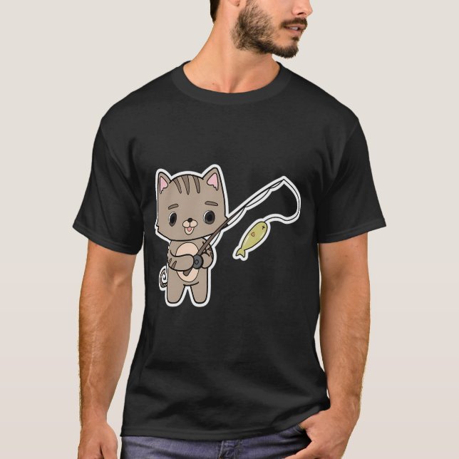 Flugfiske Liv T Shirt (Framsida)