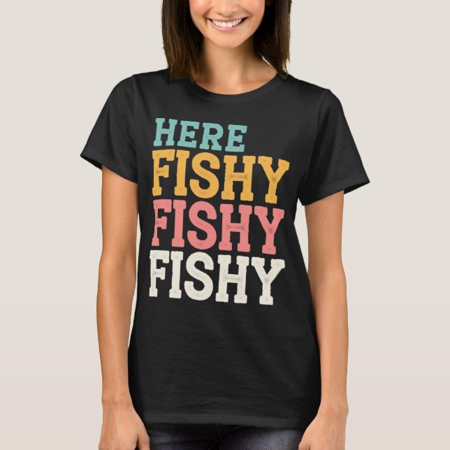 Flugfiske T Shirt (Framsida)