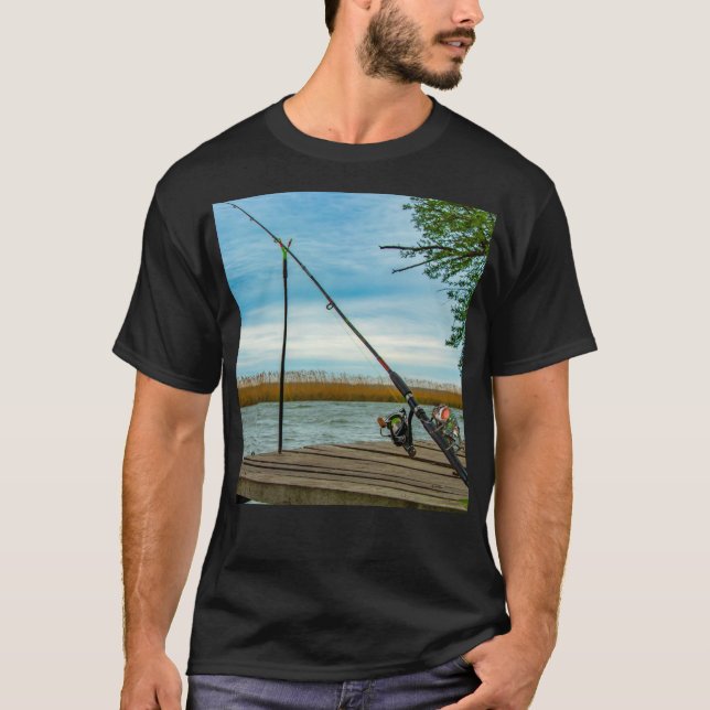 Flugfiske T Shirt (Framsida)