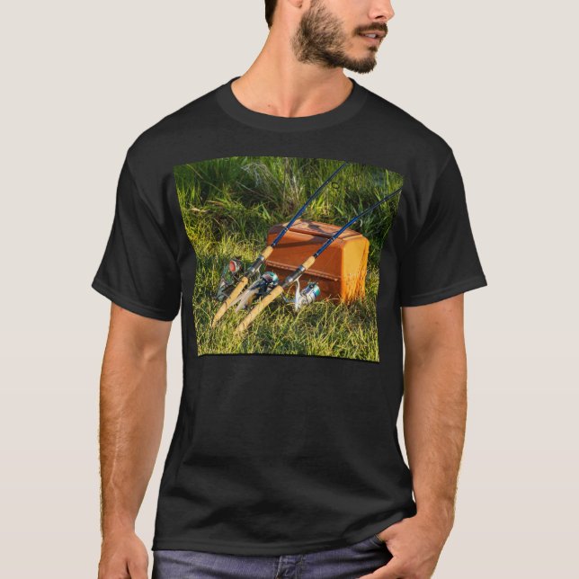 Flugfiske T Shirt (Framsida)