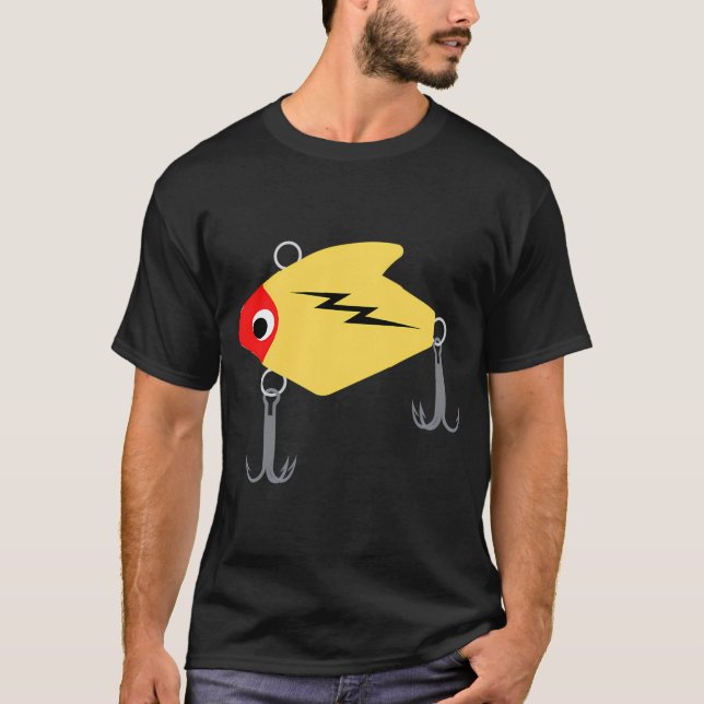 Flugfiske vid solnedgång t shirt (Framsida)