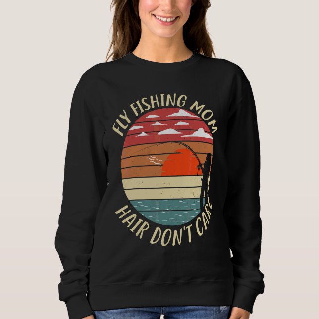 Flugfiskemamma Fiskmamma 4 T Shirt (Framsida)