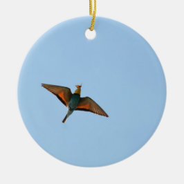 Flugsnappare Julgransprydnad Keramik