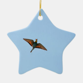 Flugsnappare Julgransprydnad Keramik