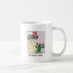 Flugsvärm Team Roliga Polispresenter & Samlarobjek Kaffemugg