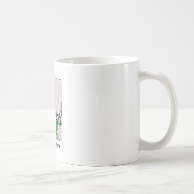 Flugsvärmningslag Roliga presentidéer till poliser Kaffemugg (Höger)