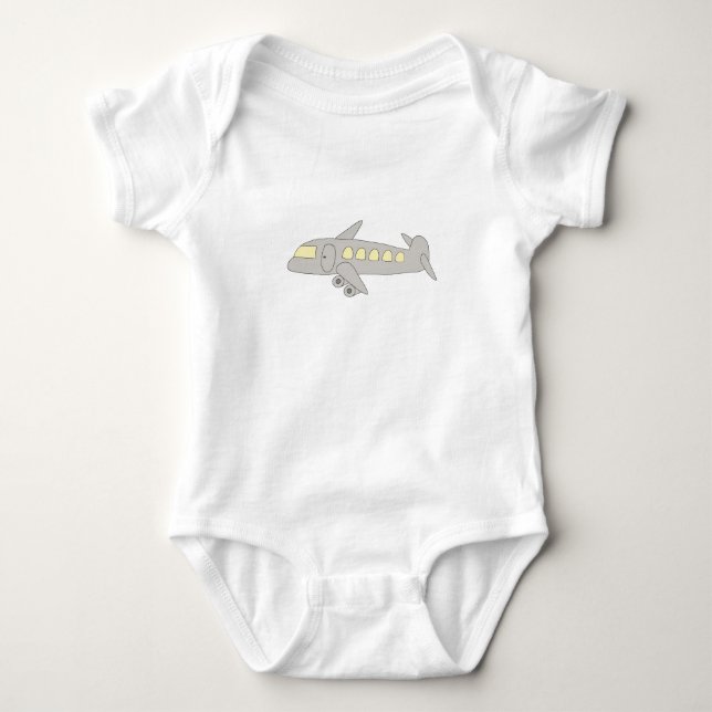 Flugzeug T Shirt (Framsida)