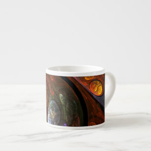 Fluid Connection Abstrakt Art Espresso Mugg Espressomugg