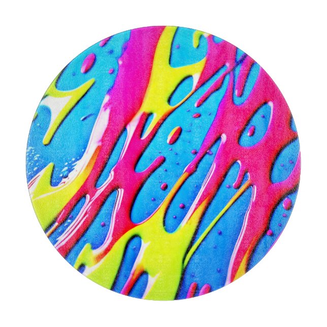 Fluid Färg: Ett mästerverk för Abstrakt av drivmed (Framsidan)