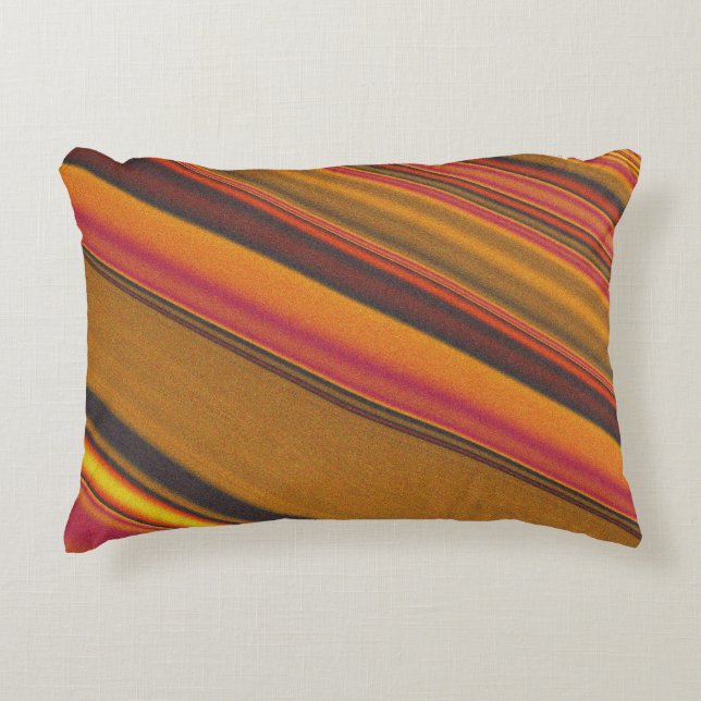Fluid Färg Gradation Dekorativ kudde (Framsidan)