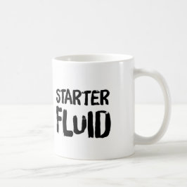 Fluid kaffemugg för startknapp