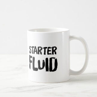 Fluid kaffemugg för startknapp