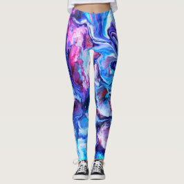 Fluid konstYogabyxor Leggings