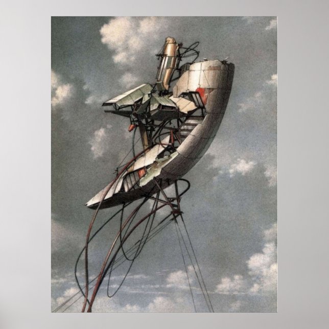 Fluid Space Lebbeus Skogen Poster (Framsidan)