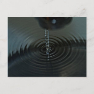 Fluidite de l'eau vykort