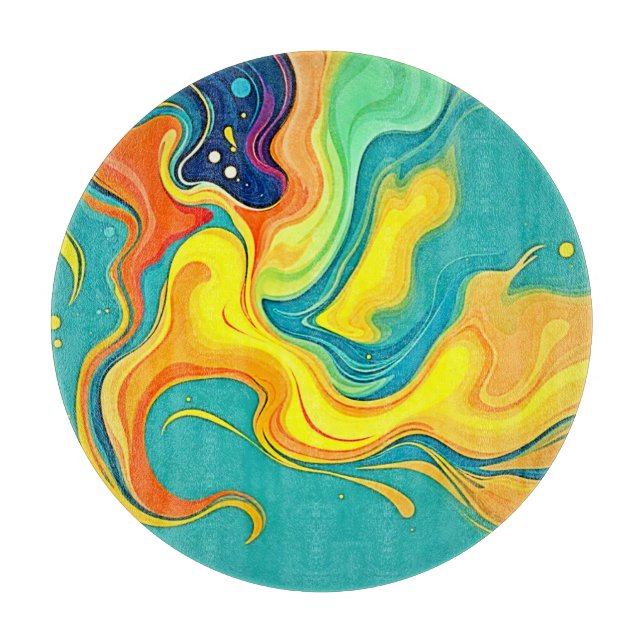 Fluidity of Joy: Abstract Waves (Framsidan)