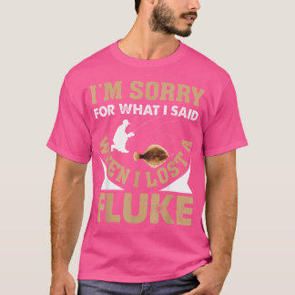 Fluke Fisherman Gear Fluke Fishing Lure Fishing Ro T Shirt