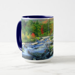 Flume Falls Adirondack-bergen Mugg