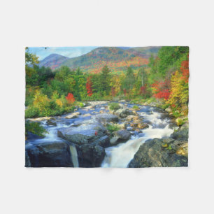 Flume Falls Adirondack Mountains Fleecefilt