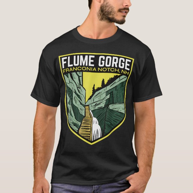 Flume Gorge Ny T Shirt (Framsida)