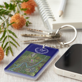 Flumenbridge och Harrenborough Acrylic Keychain