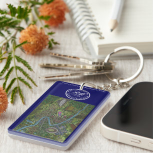 Flumenbridge och Harrenborough Acrylic Keychain