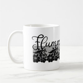 Flummadiddle - 1800-talet Slang och Black Snöre Kaffemugg