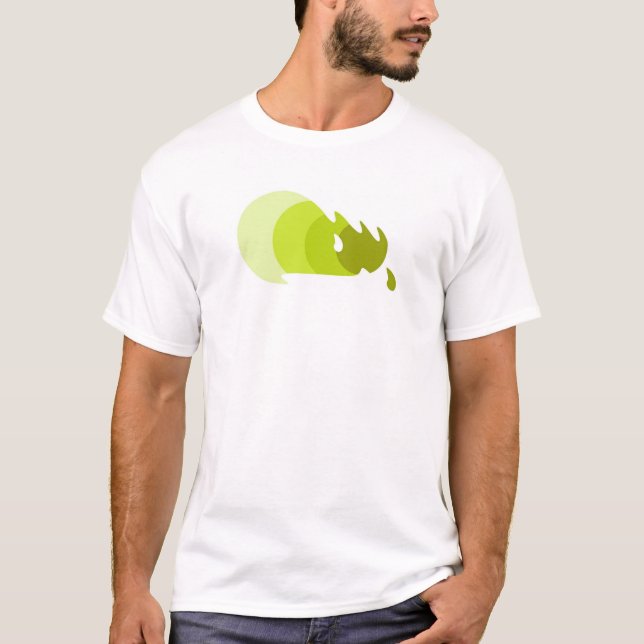 Fluo vinkar tee shirt (Framsida)