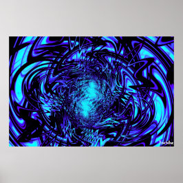 Fluorescence Canvas/Poster Skriv ut Poster