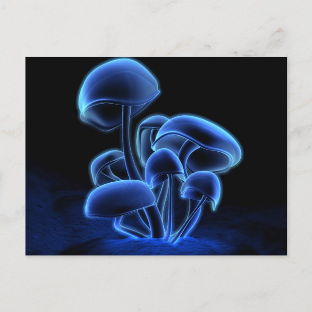 Fluorescencevykort Vykort (Framsida)