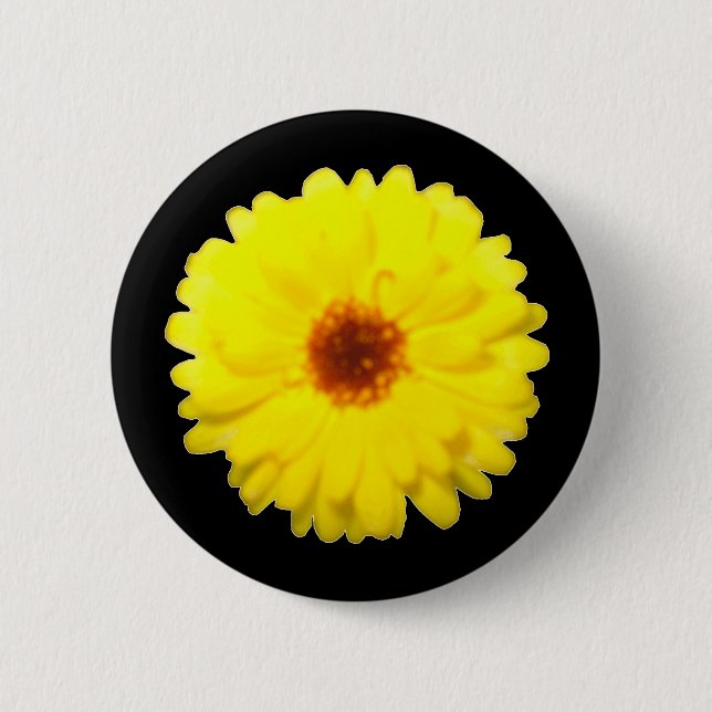 Fluorescent Marigold Button Knapp (Framsida)