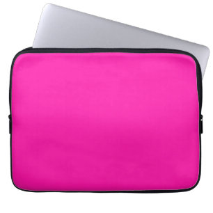Fluorescent Orchid Hett Orchid Rosa Personlig Laptop Sleeve