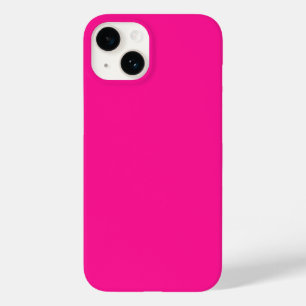 Fluorescent Rosa iPhone 14 Fodral