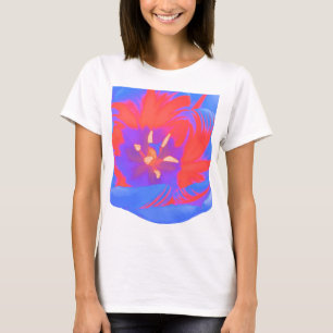 Fluorescent Tulip Dam T Shirt