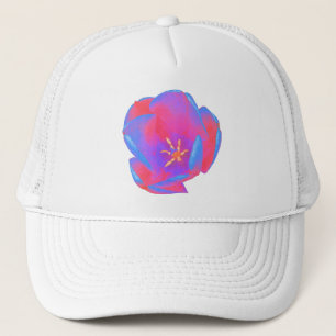 Fluorescent Tulip Hat Truckerkeps