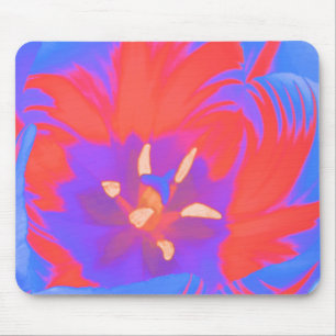 Fluorescent Tulip Mousepad Musmatta