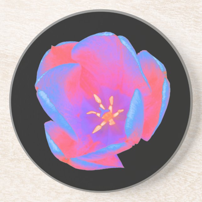 Fluorescent Tulip Underlägg (Framsidan)